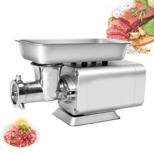 1100W 220V powerful stainless steel electric meat grinder household sausage stuffing meat cutting machine heavy household meat grinder