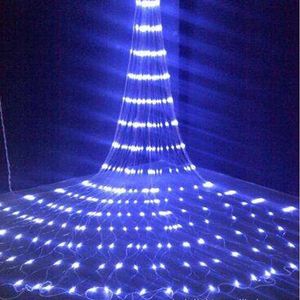 Luzes De Cortina De Chuva Levou venda por atacado-3x3m LED cachoeira impermeável meteorâmico chuveiro chuva corda de chuva luz Natal cortina de casamento icicle fadas fadas Garland Y200603