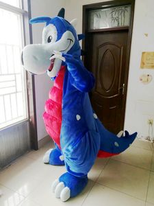 Dinozor Dragon Maskot Kostüm Parti Karikatür Karakter Maskot Kostümleri Satılık Ücretsiz Kargo Destek Özelleştirme