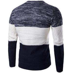 Casual Pullover Männer Slim Fit Strickwaren Outwear Warme Winter Pullover 201105