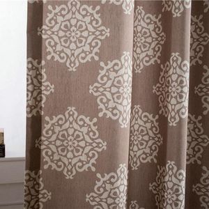 Gardin draperier bigmum elegant kinesisk klassisk utskrift blackout gardiner för vardagsrum sovrum kök cortinas fönster