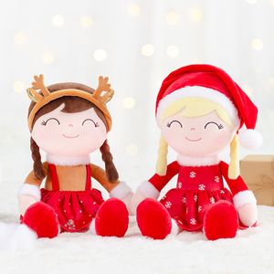 Gloveleya Plush Dolls 2020 New DesignChristmas Dolls Baby PlushToys Limited Edition Christmas GIfts Cloth Dolls for Baby Girls LJ201031