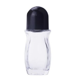 2020 30ml 50ml Refillerbar glasrull-på deodorantflaskor 1oz 1.69oz Tom rullebollflaskbehållare för hemlagad naturlig deodorant
