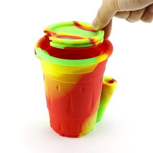 Colorful Silicone with box durable cheap fashionable Home Novelty Crafts designer water pipe smoking accessorie Ashtrays