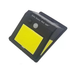 Illuminazione di sicurezza solare Sensore di movimento COB SMD 30LEDs 40LEDs 60COB Percorso impermeabile Emergenza Esterna Luminosa a 3 lati per giardino