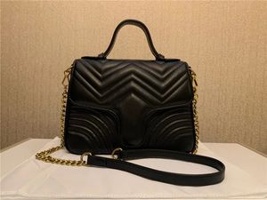 Hohe Qualität Mode Frauen Schulter Tasche Pu Leder Kette Tasche Umhängetasche Messenger bag Weibliche Handtasche Geldbörse Geldbörsen