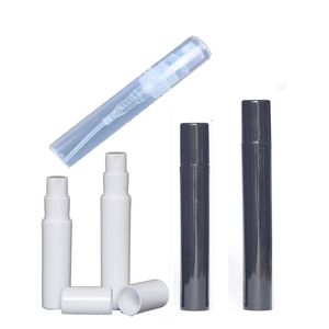 3 kolory 2ml 3ml 4 ml 5 ml 10 ml podróży plastikowa butelka natrysku mała kosmetyczna atomizer butelki perfum butelek pióro Vail atomizing ciekłym pojemnikowy pakowanie