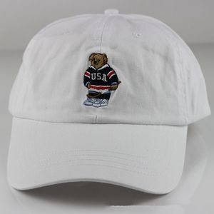 Kostenloser Versand Neuankömmlinge Baseball Cap Women Snapback Polo Caps Bär Dad Polo Hüte für Männer Hip Hop 978