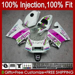 Injection For HONDA NSR 250 250R pink white MC28 94 95 96 97 98 99 102HC.169 NSR250R NSR250 R PGM4 1994 1995 1996 1997 1998 1999 Fairings