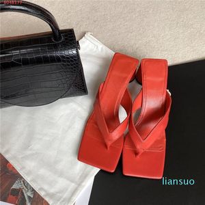 LTest Black Intrecciato Lido Płaskie kapcie dla kobiet, klapki nappa Lambskin Slip-on Sandals Size 35-