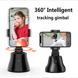 Phone Smart Tracking Selfie Stick 360° Rotation Phone face Object auto Tracking Cameraman hand-free auto Following Shooting Vlog Phone base