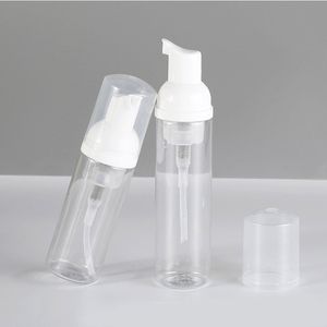 Leere 50-ml-Spenderflasche für Schaumseife und 60-ml-Pumpschaum-Handwaschflasche