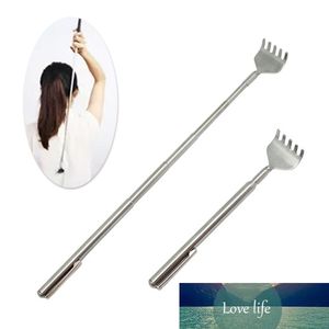 2PCS New SAE Fortion Portable Claw Telescopic Stainless Steel Back Scratcher Itch Scratch Massage Tool Adjustable Size Pen Clip