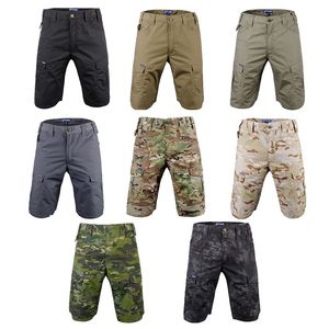 Tactical Camuflage Shorts Outdoor Roupas de Engrenagem Jungle Hunting Woodland Calças Battle Dress Uniforme Calças de Combate No05-135