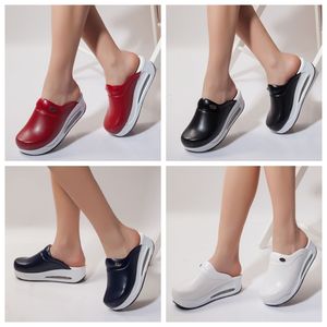 Ortopeda Sabo Kobiety Kapcie Sandały Sandały Buty Pielęgniarka Doktor swoboda Jakość Soft Comfort Anti-Slip Clogs 211224