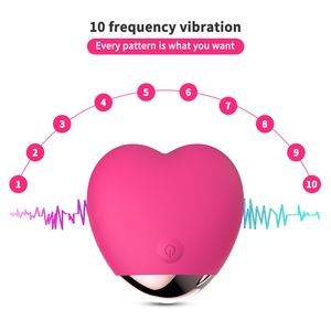 Massage 10-frekvensnippel Massage Vibrator Sex Shop Kvinnlig onani Tool Vuxen Produkter Klitoris Stimulator Sex Leksaker för par