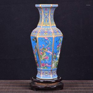 Antique Royal Chinese Porcelain Vase Decorative Flower Vase For Wedding Decoration Pot Jingdezhen Porcelain Christmas Gift1
