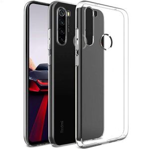 Wyczyść skrzydła silikonowe dla Xiaomi Mi 10 Lite 11 11t 10s 9T Redmi Note 9 Pro 8 8T 7 9S 9A 9C 8A 7A POCO X3 8PRO K30 Ultra K20 Cover