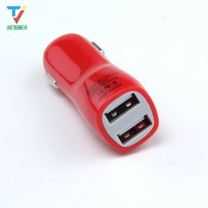 Уток с уткой утки тип питания зарядное устройство с 2 USB -портом для Samsung для iPhone6 5 5s для Nokia 30pcs/lot