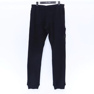 21SS Stone Spring Island Autumn Zima nowe bawełniane dreski mężczyźni mężczyźni Kompas Kompas Haftowa odznaka Hiphop Hiphop Casual Trackpants Mężczyźni 02270248k