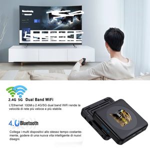 HK1 RBOX R1 Mini Android 10.0 Smart TV Box Rockchip RK3318 4GB 64GB 2.4G5G Dual WiFi BT4.0 4K H.265