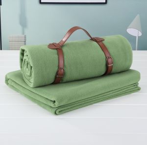 Blankets Yoga Warm Blanket Customization Customizable Packaging Logo Polar Fleece Superfine Fiber Portable