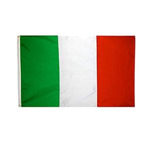Itália Bandeiras Italianas País Bandeiras Nacionais 3'X5'FT 100D Poliéster Frete Grátis Alta Qualidade Com Dois Glomets De Bronze