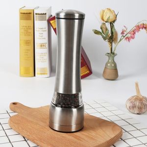 Pepper Grinder Stainless Steel Salt Pepper Grinders Creative Pepper Grinder Mill Kitchen Dining Bar Family Home Barbecue Tools WMQ CGY713