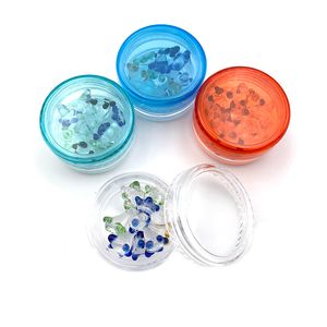 10st/set glas daisy skärm för glashandrökning rör skålstycke hål med container pyrex blomman nagel ört tabacco bong ask catcher dab rigg banger accessoarer