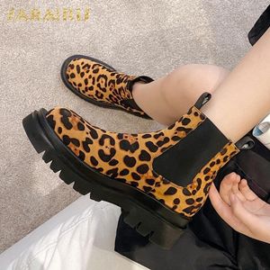 Sarairis 2020 nova moda colorida ins sapatos de mulheres botas femininas saltos grossos plataforma confortável botas de alta qualidade redondo de toe1