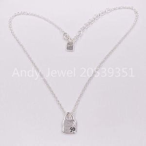 Authentic Necklace Off / On Friendship Bracelets UNODE50 Plated Jewelry Fits European Style Gift COL1463MTL0000U Q0531