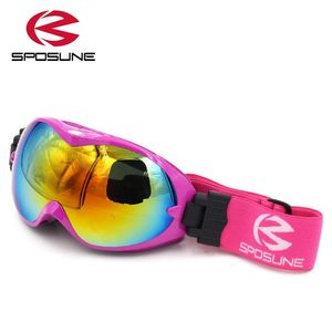 Erkek kızlar için çocuk kar kayak gözlüğü anti sis UV400 çift lens kış snowboard gözlüğü googles skibrille çocuklar kayak gözlüğü 220110