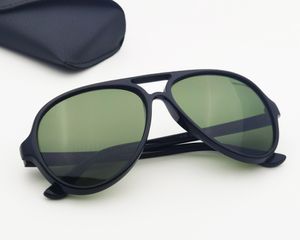 vip link 4125 Óculos de sol de qualidade para homens e mulheres, óculos de sol clássicos, modelo de armação de nylon, lentes G15, design de ponte dupla Incluir embalagem