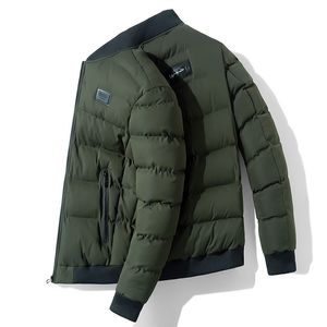 Giacca invernale da uomo moda nuova giacca in pile spesso cappotto popolare slim uomo giacche casual antivento cappotto outwear giacche di cotone 201214
