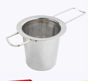 Coffee Tools Reusable Stainless Steel Filter Folding Infuser Basket Tea Strainer For Teapot
