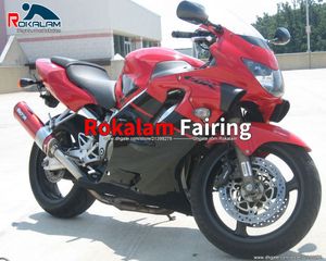 Fairings para Honda CBR 600F4 CBR600 CBR600RR 1999 2000 CBR 600 F4 99 00 Red Black Sportbike ABS Fairing (moldagem por injeção)