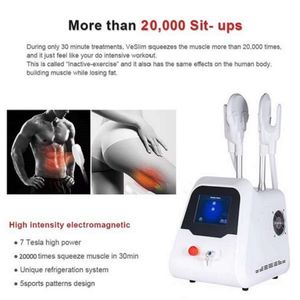 Taşınabilir Hi-EMT Zayıflama EMS Kasları Stimülasyon Emslim Güzellik Şekli Vücut Yapı Kas Yağ Yanık Kilo Kaybı Erkek Kadın Salon Gym Makinesi