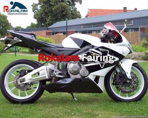 Moto ABS Verkleidungen Fit Für Honda CBR600RR F5 2005 2006 05 06 CBR 600RR Volle Karosserie ABS Kit Weiß schwarz (Spritzguss)