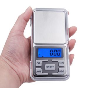 200g / 0,01g Mini LED Elektroniska vågar Portable Pocket Smycken Skala Precision Digital Home Kök Bakningsverktyg