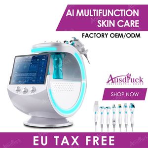 2020 Wielofunkcyjny 7 in1 Aqua Facial Dermabrasion Plus System System Skin Analyzer and Treating Beauty Machine On Sale