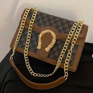 Soft leather Cross Body Designer messenger bags fashion shoulder bag for women metal chain high quality Satchel clutch bag Luxury handbags Magnetic buckle HBP