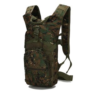 15L Molle タクティカルバックパック 800D オックスフォードハイキング自転車バックパックアウトドアスポーツサイクリング登山キャンプバッグ軍