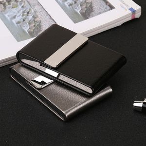 Cigarette cases metal Smoking accessories pocket mini cigarettes holder Smoke box creative Business card case wallet for gifts