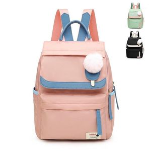 School Bags Preppy Students Cute Fresh Backpack Women Bookbag Waterproof Travel Bagpack Girls Kawaii Laptop Rucksack