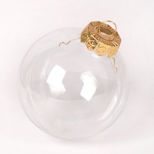Juldekoration Diy Drop Balls Tree Transparent Plast Pendants Utomhus Bröllop Ornament Hollow Sphere Originality Hot Sale 7 98sq F2