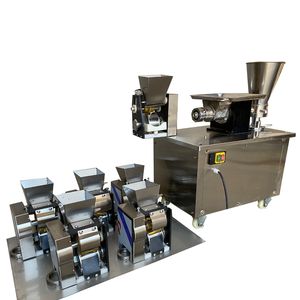 Hot Sale Ravioli Machine Pelmeni Samosa Empanada Fried Dumpling Machine rostfritt stål Dumpling Wrapper Machine 4800 st/h