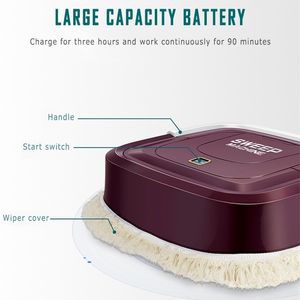 Mopping Robot USB Charging Mini Mop Machine Smart Home Automatic Lazy Cleaner To Wipe The Floor Household Cleaning Tools Mops LJ202271