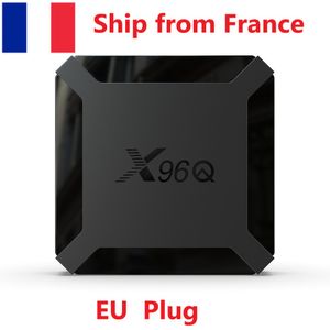 Spedisci la Francia al TV Box europeo X96Q Allwinner H313 Android 10.0 4K 1 GB di RAM 8 GB ROM, 2 GB di RAM 16 GB ROM 100 M LAN