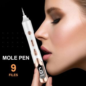 9 level LCD Face Skin Dark Spot Remover Mole Tattoo Removal Laser Plasma Pen Machine Facial Freckle Tag Wart Removal Beauty Care