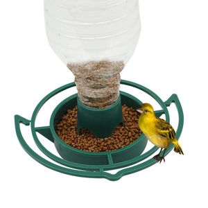 Outros pássaros suprimentos de pássaros 1 PC Automático alimentador selvagem Garden Feeding Outdoor Pet Ferramentas para animais de estimação sementes Fela Florest Hanging Cup